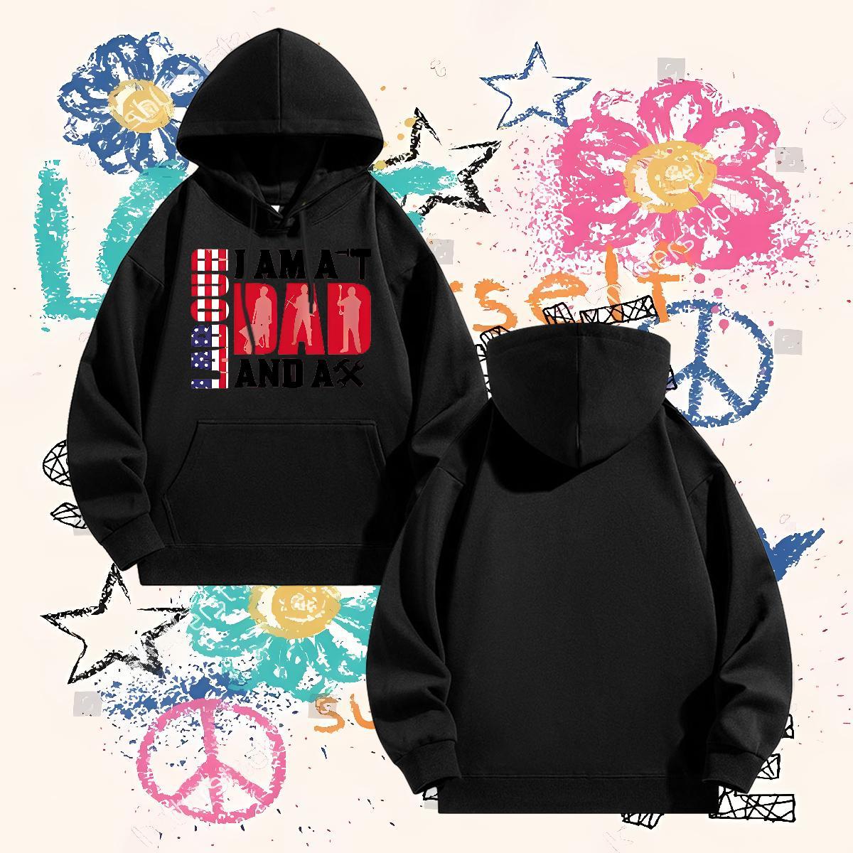 Classic Casual Hoodie Long Sleeve Soft TOP Quality Hoodie Pullover Cartoon Print Top Hoody Street wear Hip Hop Thick Fleece