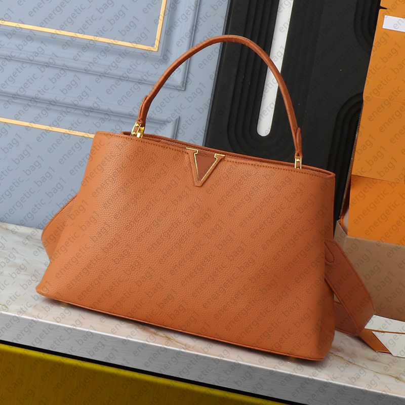 Designer Bag Tote Bags Shoulder Bag Women Handbags Fashion Capucines Large Capacity Classic Luxury Metal Real Leather Crossbody Bags Fashion Evening Bag Wallet Bag