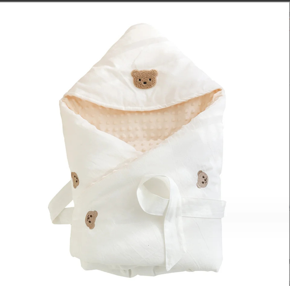 born Envelope Baby Received Blanket Boy Girl Cotton Soft Baby Sleeping Bag Baby Cart Blanket 241023