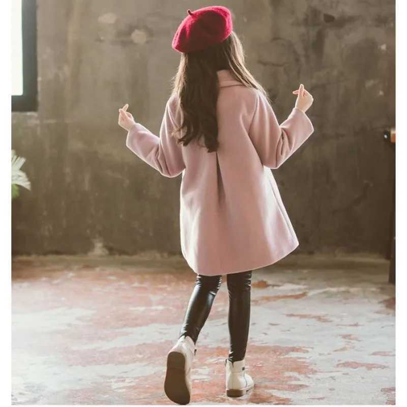 Korean casual 2024 autumn and winter new girls lapel button patchwork bow shirt sweet long sleeved loose jacket W241023
