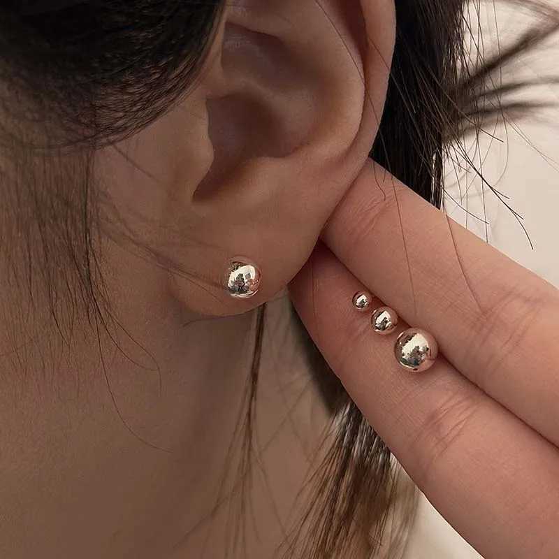 6 classic small ball earrings suitable for women classic round pearl bead earrings Accor fashion jewelry gifts W241023