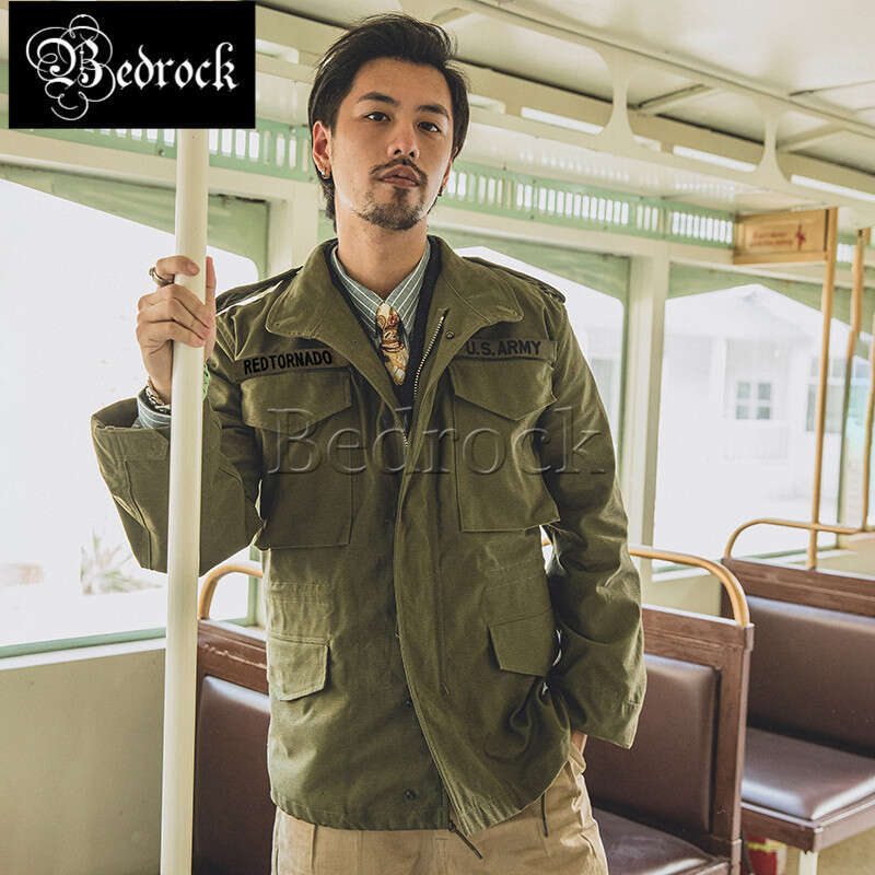 RT Reproduce M65 Og107 Toog Hooded Jacket Men's Field Windbreaker Hidden Hood Army Green Jacket