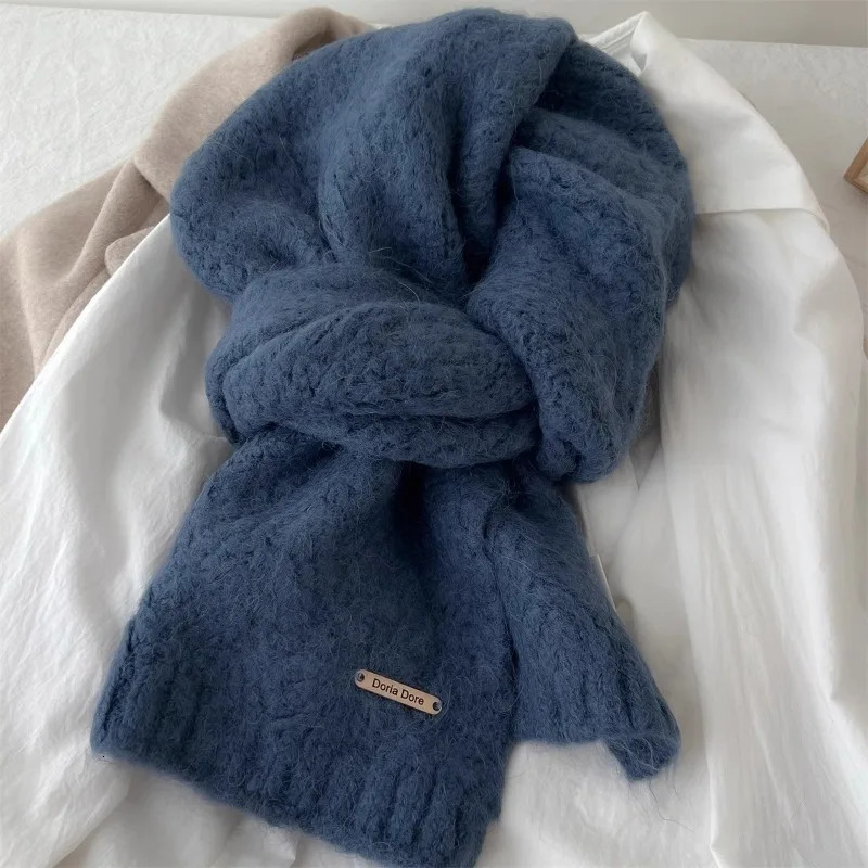 Scarf 241023 silk th Vintage Knitted go Couple Cashmere designers ece Warm Warmth nice Student scarf