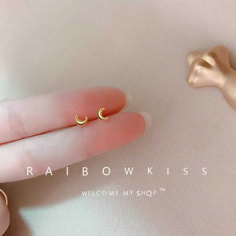 Metal Gold Color Multiple Styles Small Stud Earrings for Women Korean Jewelry Fashion Daily Wear Teen Earrings Jewelry GiftX241023