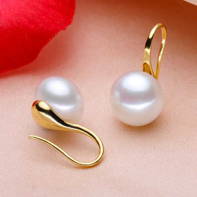 New fashion simulation pearl earrings suitable for female wedding girls jewelry sweet crystals Brincos Bijoux Pendientes W241023