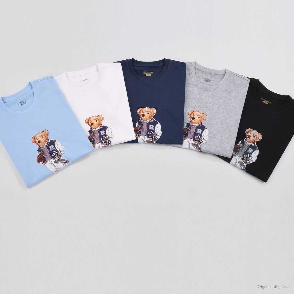 New Little Bear T-shirt Brand Designer Fashion Polos Shirt