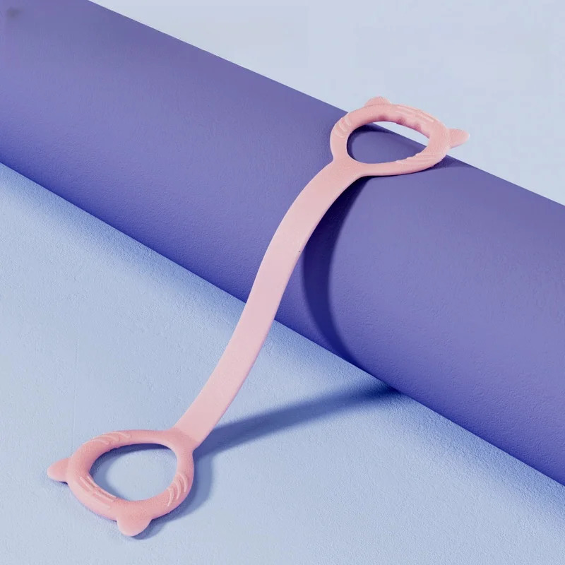 1Pc Workout Muscle Pull Rope 8 Resistance Bands Yoga Pilates Excercise Fitness Elastic Back Training Stretch Belt 241024