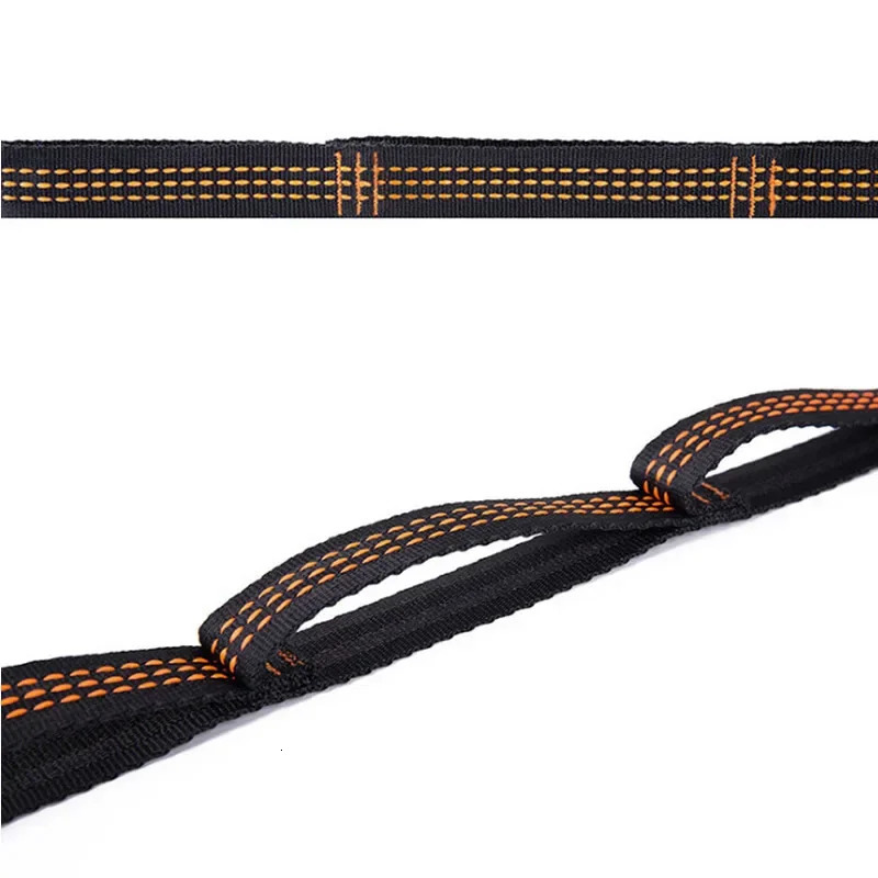 10025cm Swing Hammock Belt Daisy Chain Rope High Strength Safety Tree Yoga Straps 241024