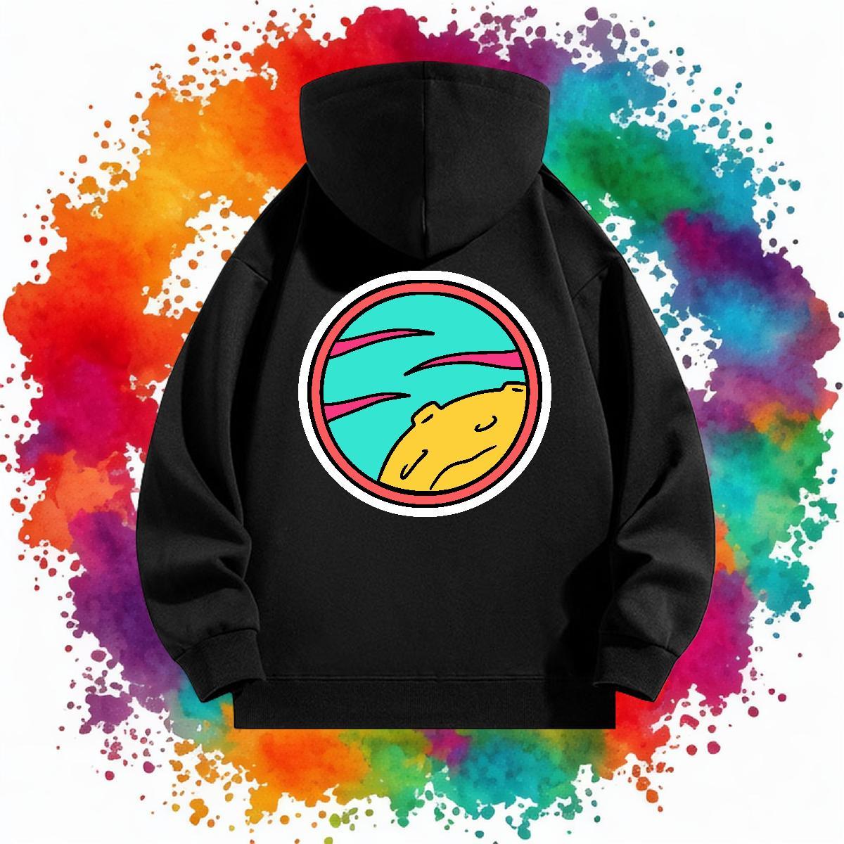 Casual New Unisex Sweatshirts Hooded Collar Breathable Warm Hoodie for Man Woman Anime Oversized US Size Clothes Hoodie Home Outdoor Tech Fleece