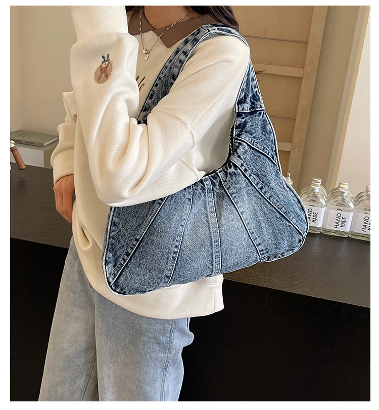Designer 2024 New Fashion Handbags for Women TLXT Designer Cloth Shoulder Bags Female Simple Casual Underarm Bag Large Capacity Shopping Bags