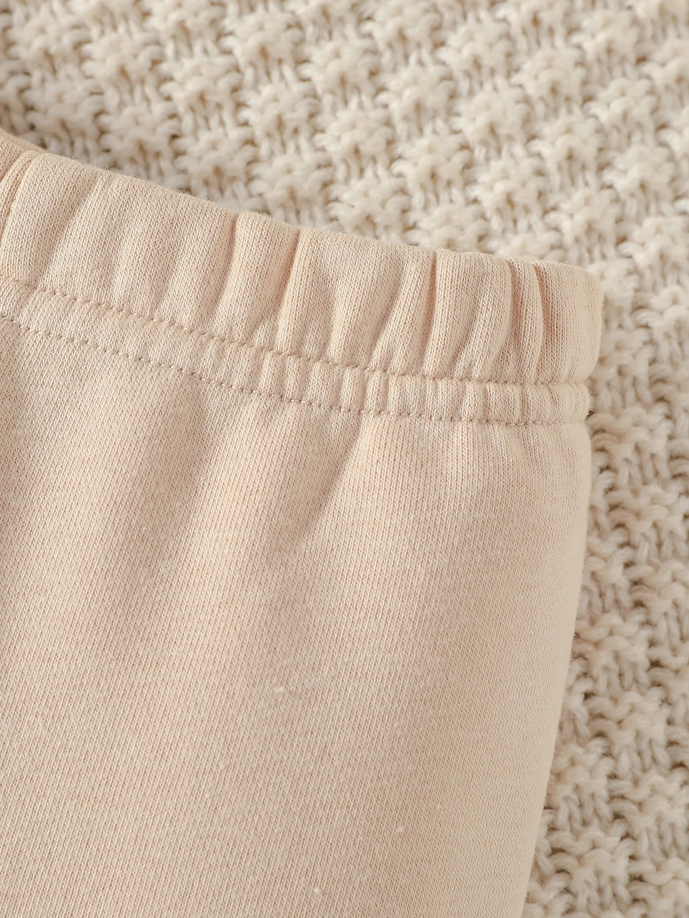 Baby boy solid 2PCS Antumn/Winter long sleeved hooded sweatshirtTrousers for born-6M daily cute clothing set 241024