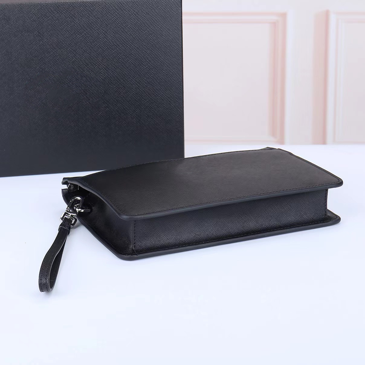 Designer Satchel bags briefcase shoulder bag for men Clutch Toiletry bag purse genuine leather messenger bag designer phone purse fashion shoulder bag