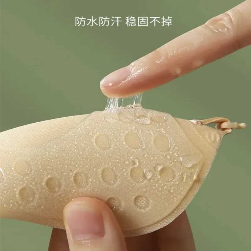 Invisible Strapless Adhesive Stick Bra Strapless Push Up Bras Women Lingerie Seamless Silicone Nipple Covers Bralette UnderwearXJ2410