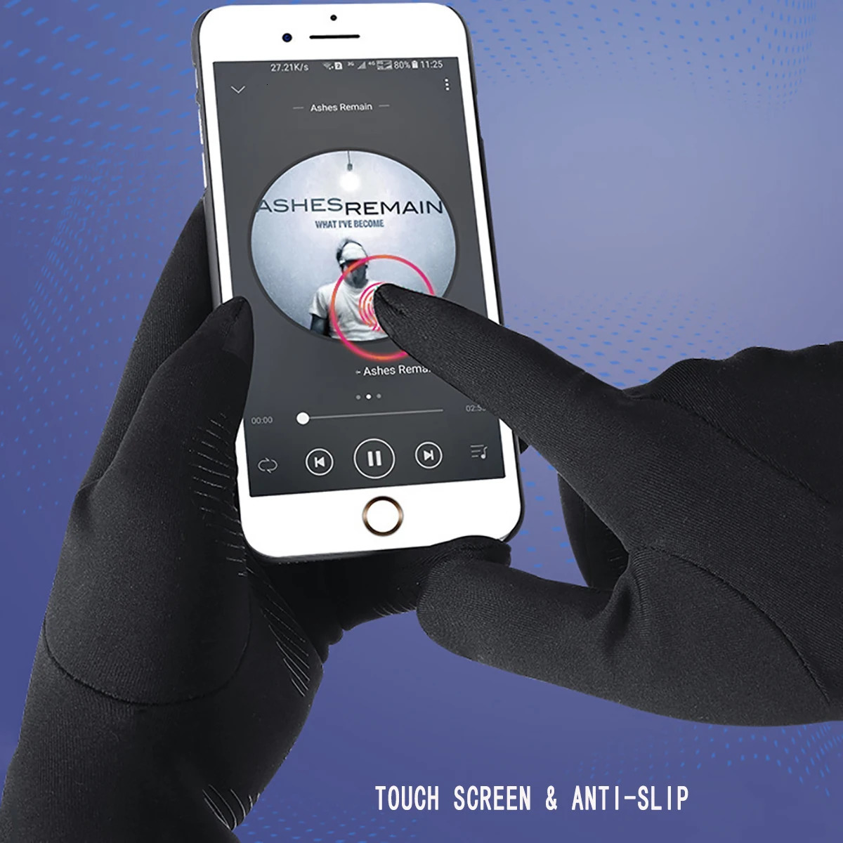 Ski Gloves Liners Thermal Warm Touch Screen Suit for Men Women Cycling Running Thin Lightweight Winter 241024