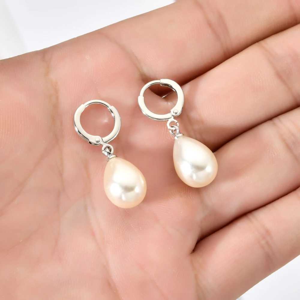 Tsunami Water Drop Pearl Earrings Women/Girls Sweet and Romantic High Quality Earrings ER-458 W241023