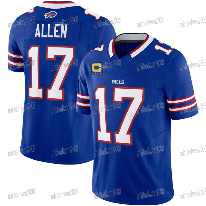 17 Josh Allen Keon Coleman Jersey Dalton Kincaid Dawson Knox Von Miller Dion Dawkins Terrel Bern