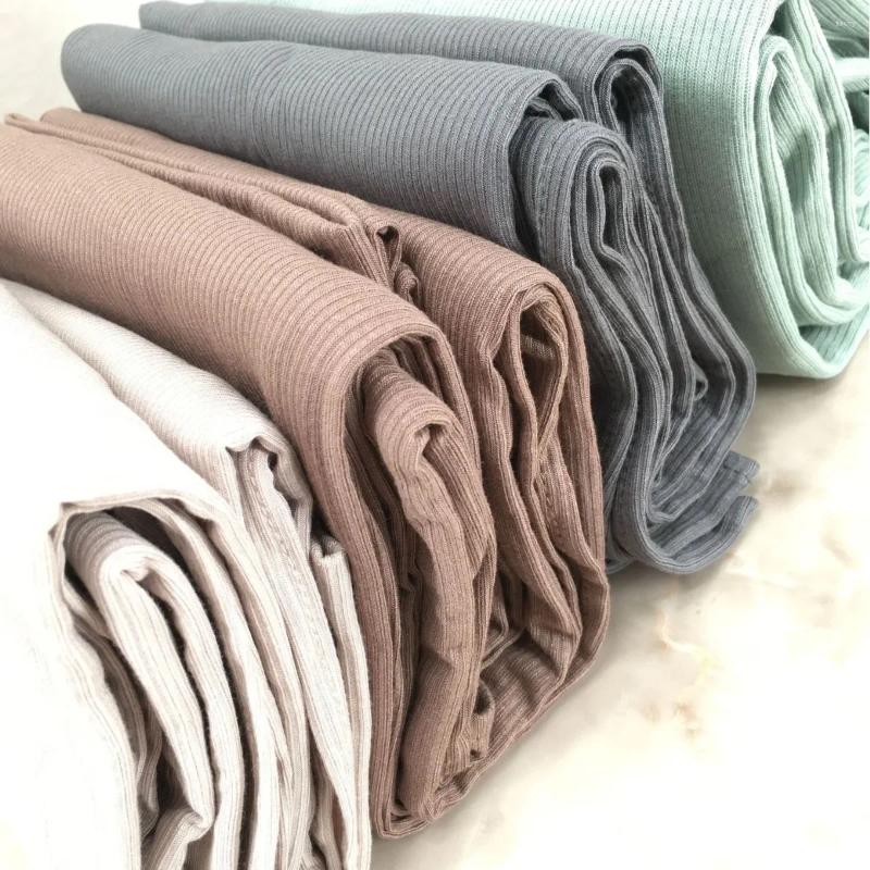 nice Color Headscarf Solid designers go Bandana ece Thread Striped Breathable Hijab Scarf Stripes Scarves