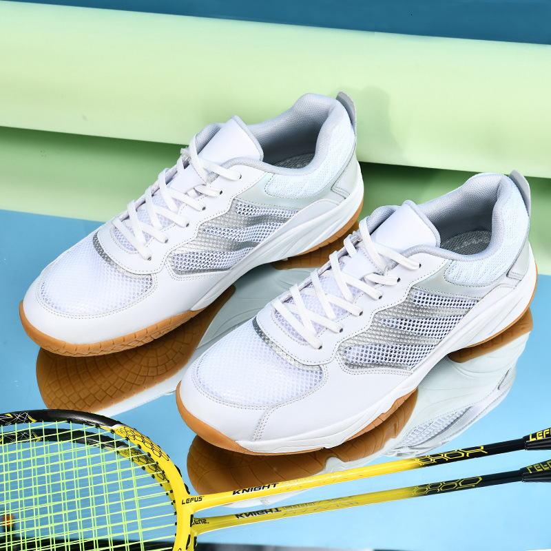 Male and female couple's badminton single net breathable, anti slip, shock-absorbing table shoes, tennis sports shoes
