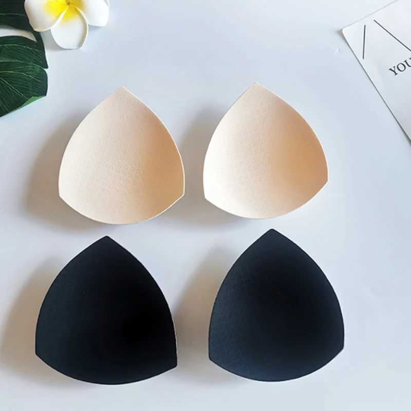 Women Thick Sponge Heart Bra Pads Push Up Breast Removable Bra Padding Inserts Cups For Swimsuit Bikini Padding Invisible PaddedXJ241024