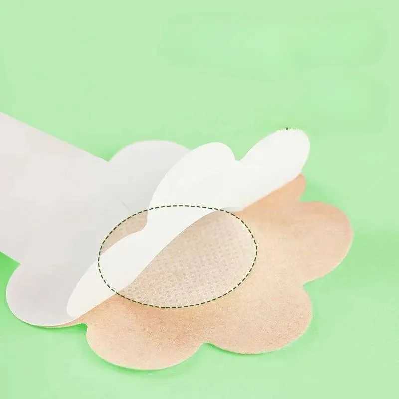 10pcs Womens Invisible Breast Lift Up Tape Overlays on Bra Nipple Stickers Chest Stickers Adhesive Nipple Covers AccessoriesXJ2410