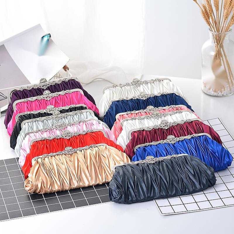 CMM New Womens Handbag Holding Bag Dinner Single Shoulder Holding Bride Bridesmaid Wedding Dress Bag Cheongsam Bag Oblique Cross Bag