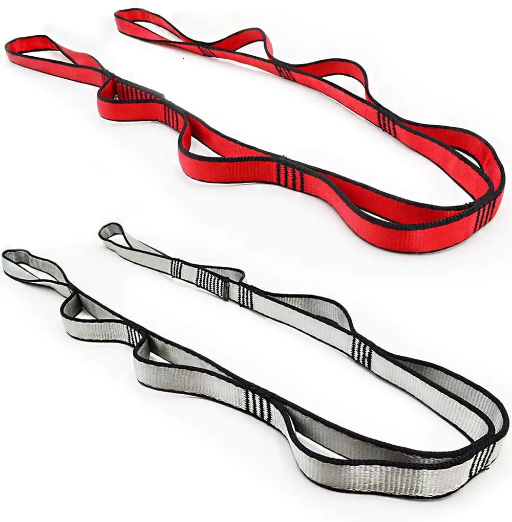 1 PCS Multifunction Yoga Belts Stretch Daisy Chains Straps Durable Adjustable for Outdoor ClimbingSwingYoga Hammock 241024