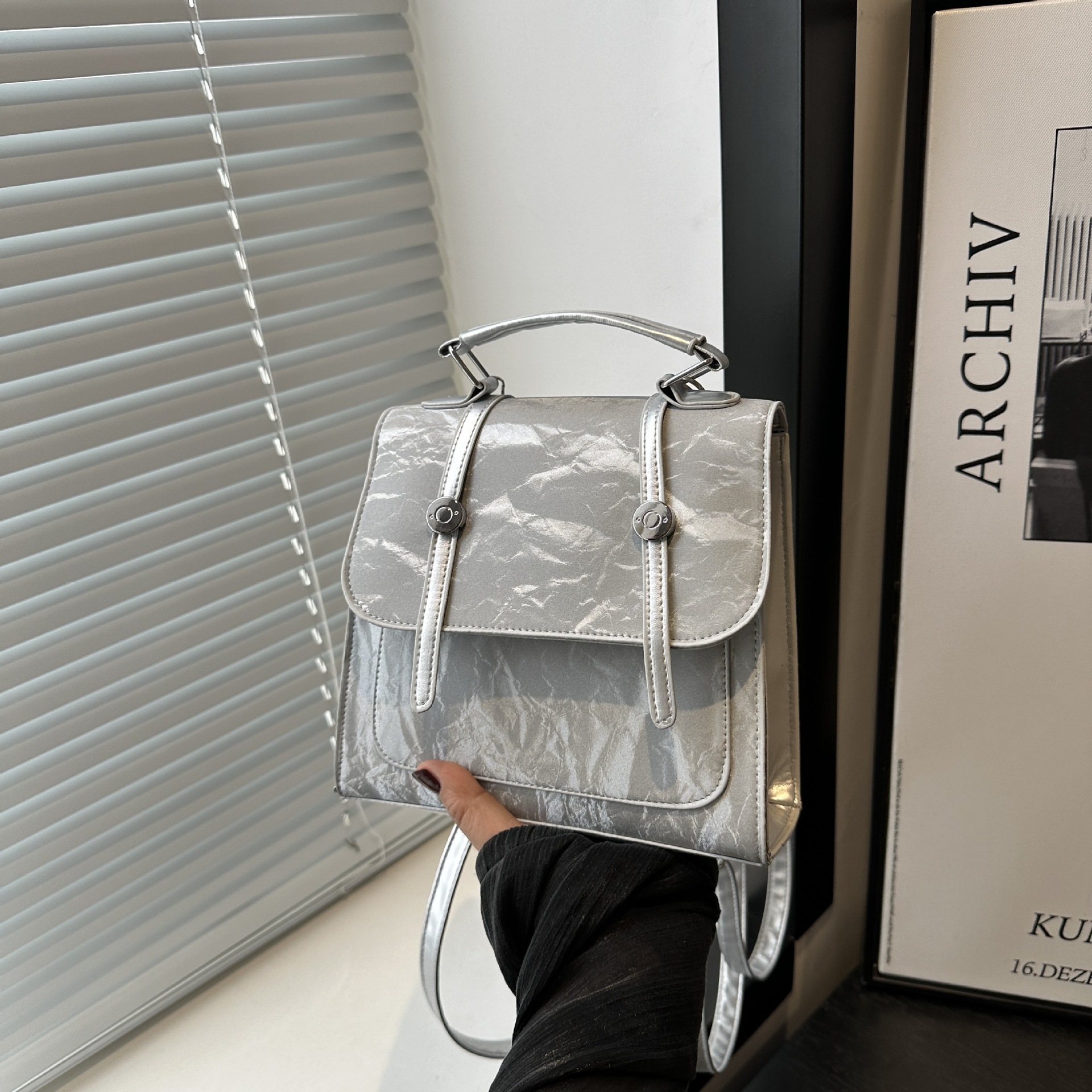 2025 Designer 2024 Summer 3 New Casual Handheld Large Capacity Personalized Fashion Backpack free shipping