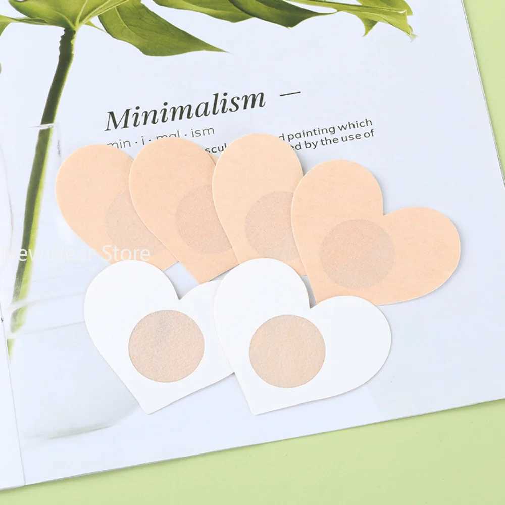 10pcs Womens Invisible Breast Lift Up Tape Overlays on Bra Nipple Stickers Chest Stickers Adhesive Nipple Covers AccessoriesXJ241024