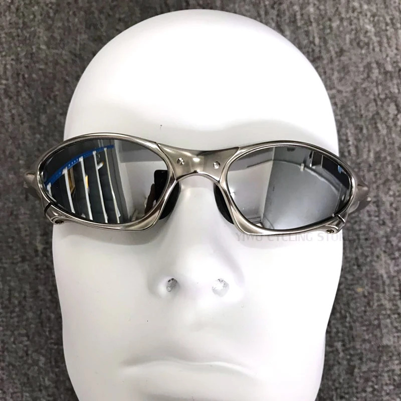 Mens Polarized Sunglasses Bicycle Glasses UV400 Fishing Sunglasses Metal Bicycle Goggles Bicycle Glasses Riding Glasses H8-3 241024