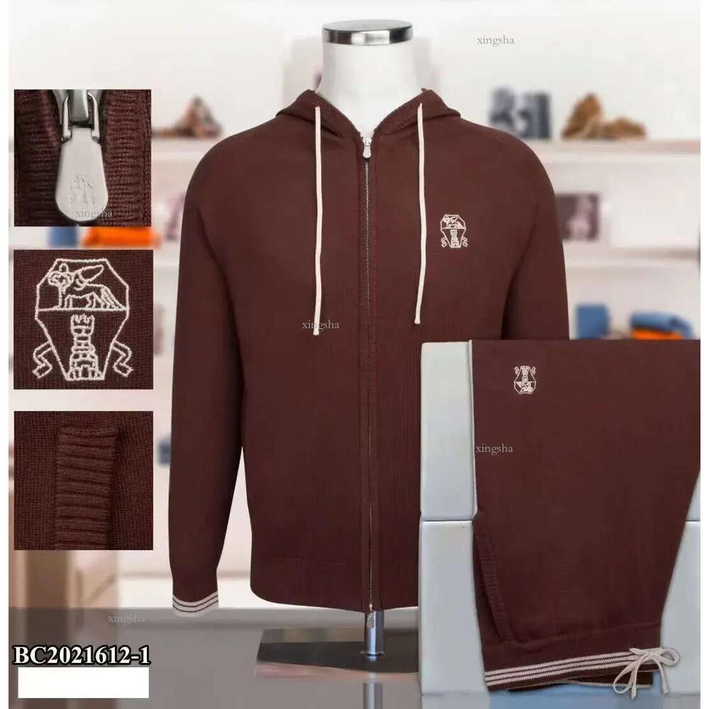 Mens Tracksuits BILLIONAIRE OECHSLI Sportswear set men cotton Fashion sports gentleman quality zipper outdoor embroidery M4XL 230419