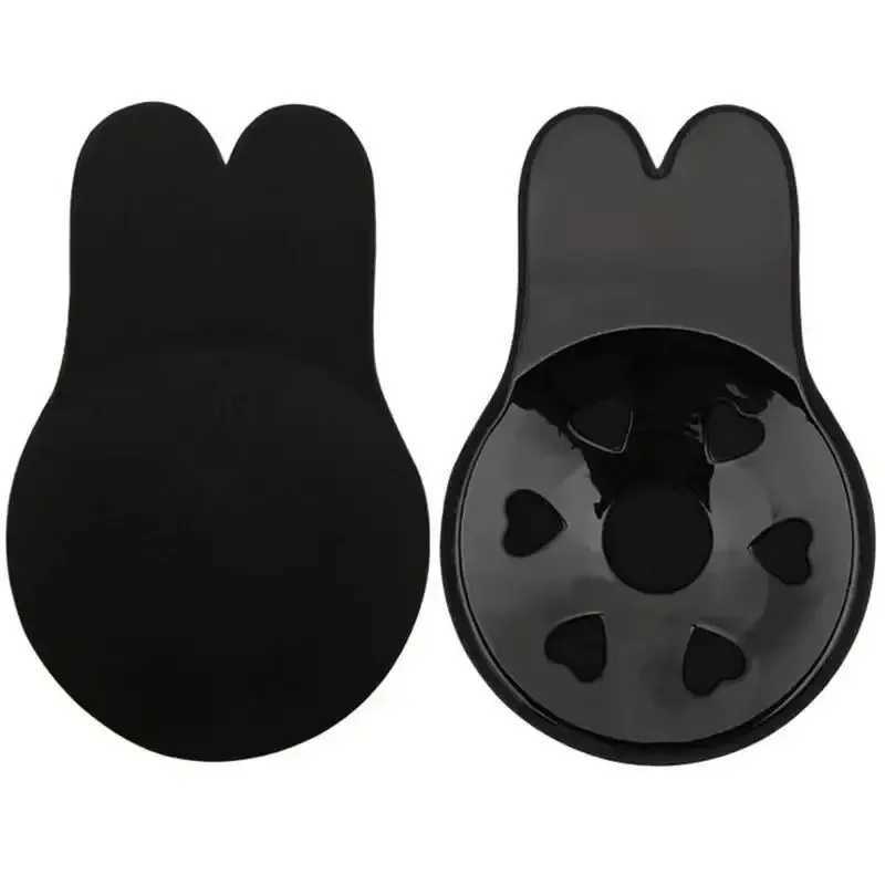 Women Breast Lifting Stickers Push Up Bras Silicone Invisible Chest Strapless Breast Rabbit Lift Up Tape Nipple Cover Bra PadsXJ2410