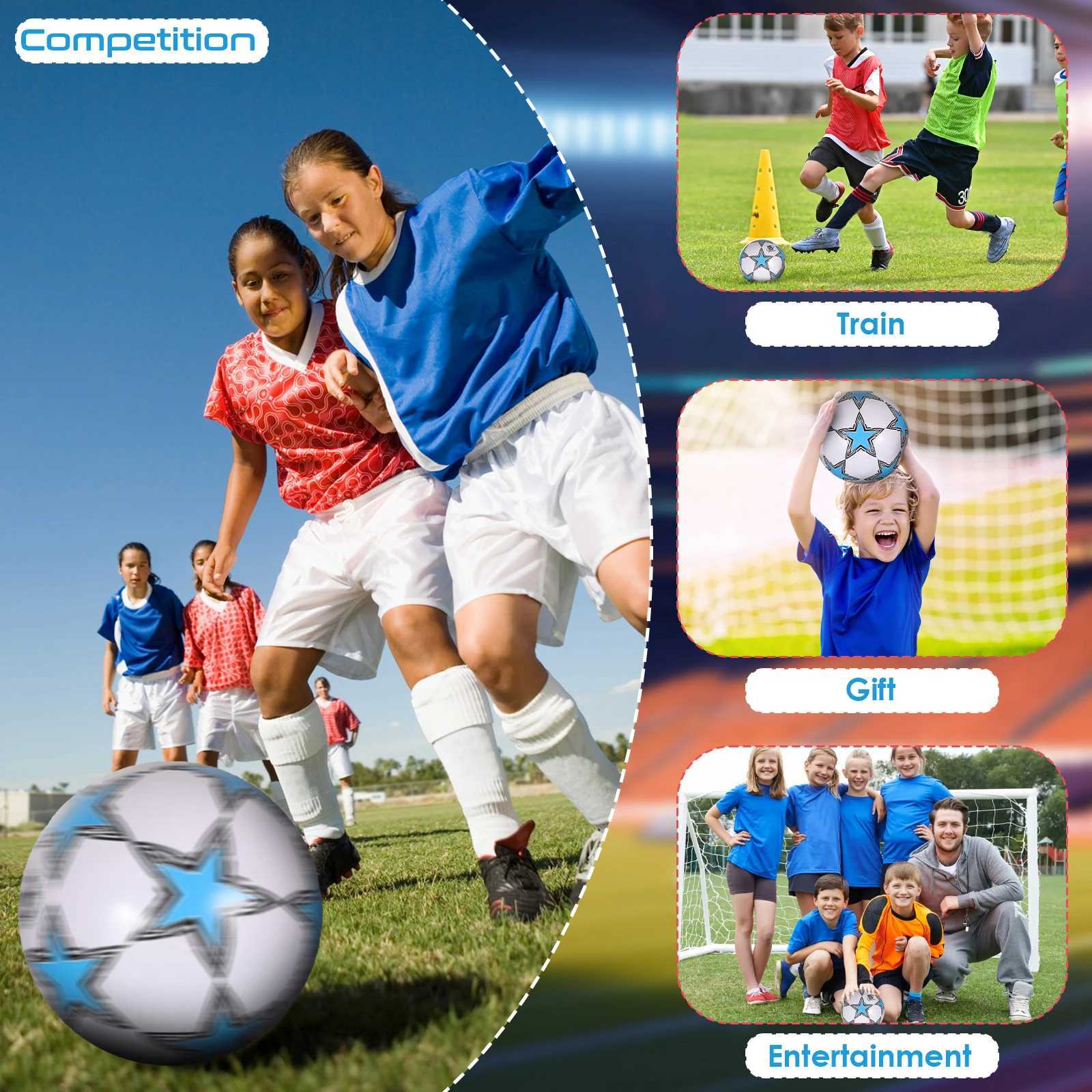 Soft PVC Cover Football Machine Stitched Panels For Durability Soft PVC Cover For Smooth Handling yellowXJ241023