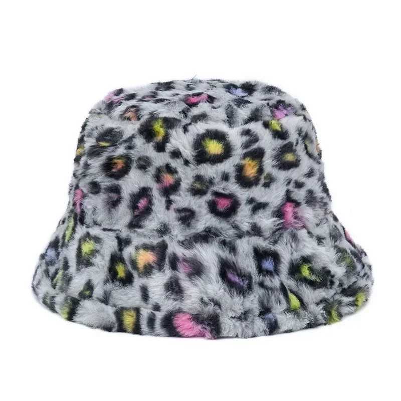 2023 Winter Warm Fur Bucket Hat Warm Mens Outdoor Stay Warm Fluffy Panama Fem Thick Rabbit Hair Windproof Fishermans Hat X241023