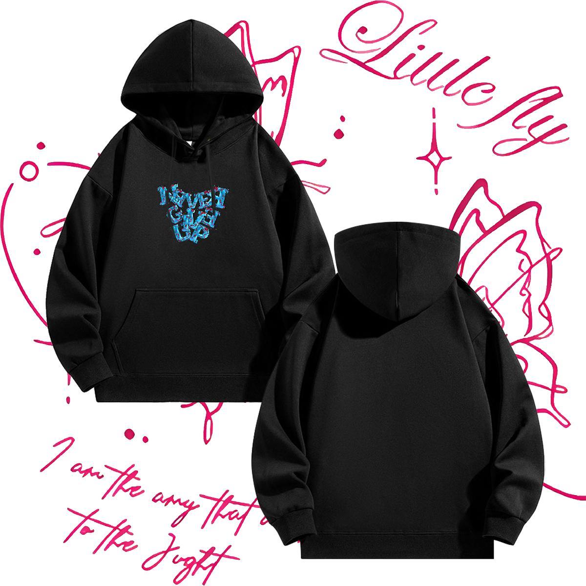 Fashion Design Hooded Sweatshirt High Street Hip Hop Cool Design Men Tops Hoodie Long Sleeve Drawstring Custom Print Plus Size Pullover Hoodie 350g Co