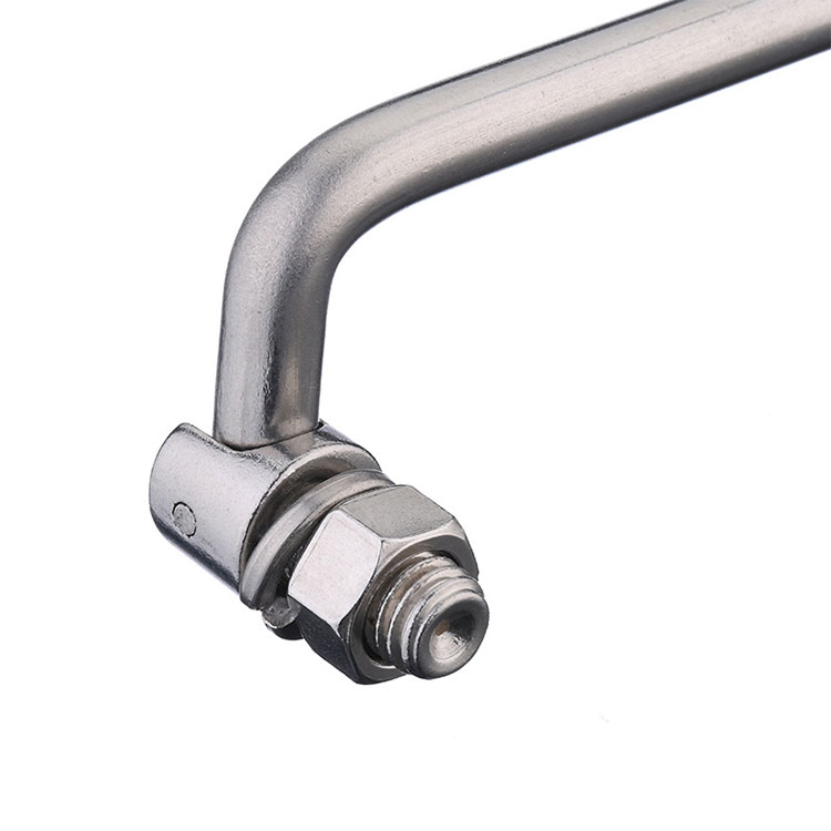 Sturdy 304 Stainless Steel Foldable Handles for Various Cabinet Types Including Tools and Electrics