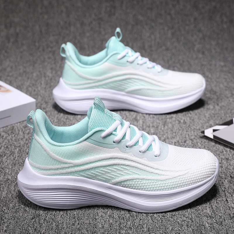 Women's Ultralight Running Shoes Shock-absorbing Student Sports Shoes Standing Long Jump Shoes for Girls