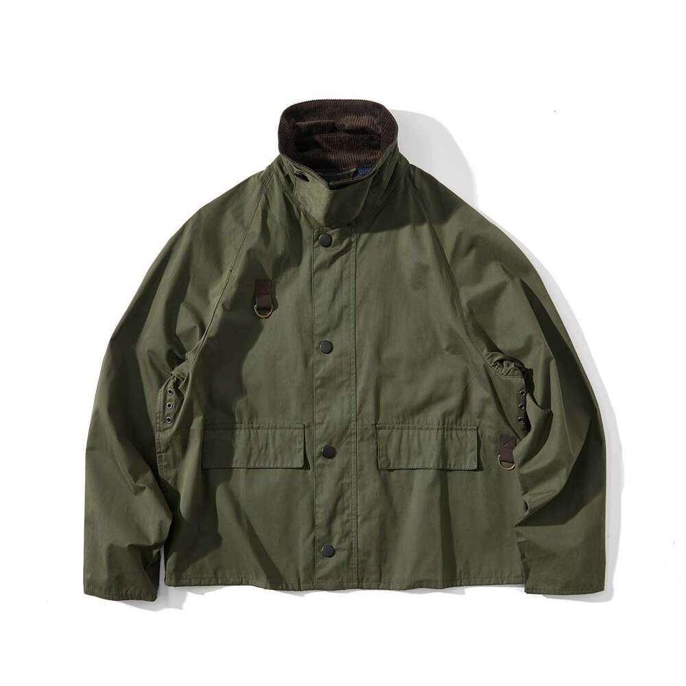 Autumn New Japanese Fashion Retro Ma1 Military Short Jacket Outdoor Trekking Camping Sports Hiking Overalls Toog Stormsuit