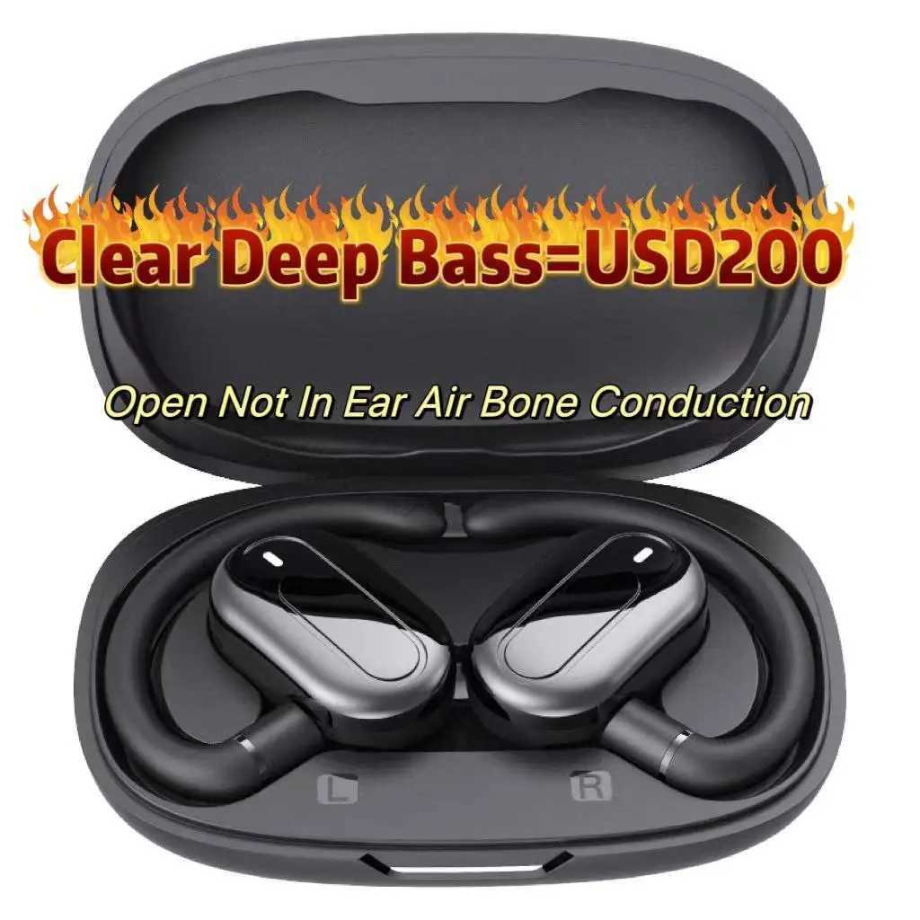 New Arrival For Shokz Openfit Air OWS for Cleer ARC 3 Bone conduction Earphones Open Wireless BT Earphones Microphone for 1MORE Fit Earphones Z241213