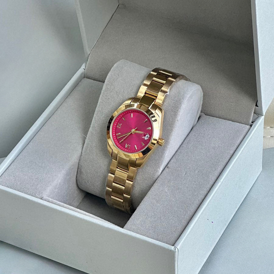 Luxury VV Womens Watch Quartz Battery Ceramics Stainless Strap dial luxury watches with gift box