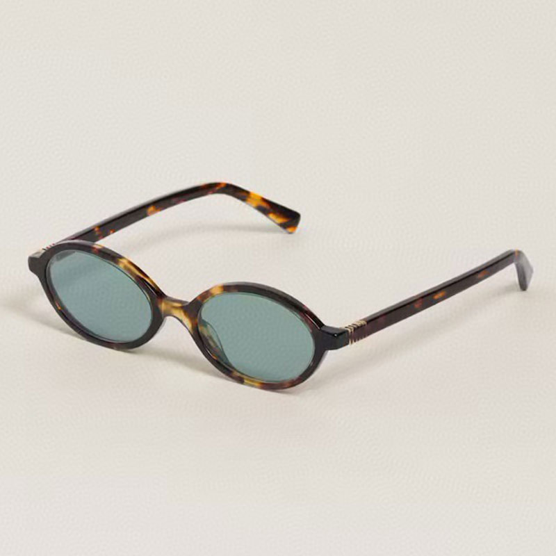 SMU 04 Designer women mini oval sunglasses Acetate elliptical small frame Fashion women oval small frame retro 100% UV protection