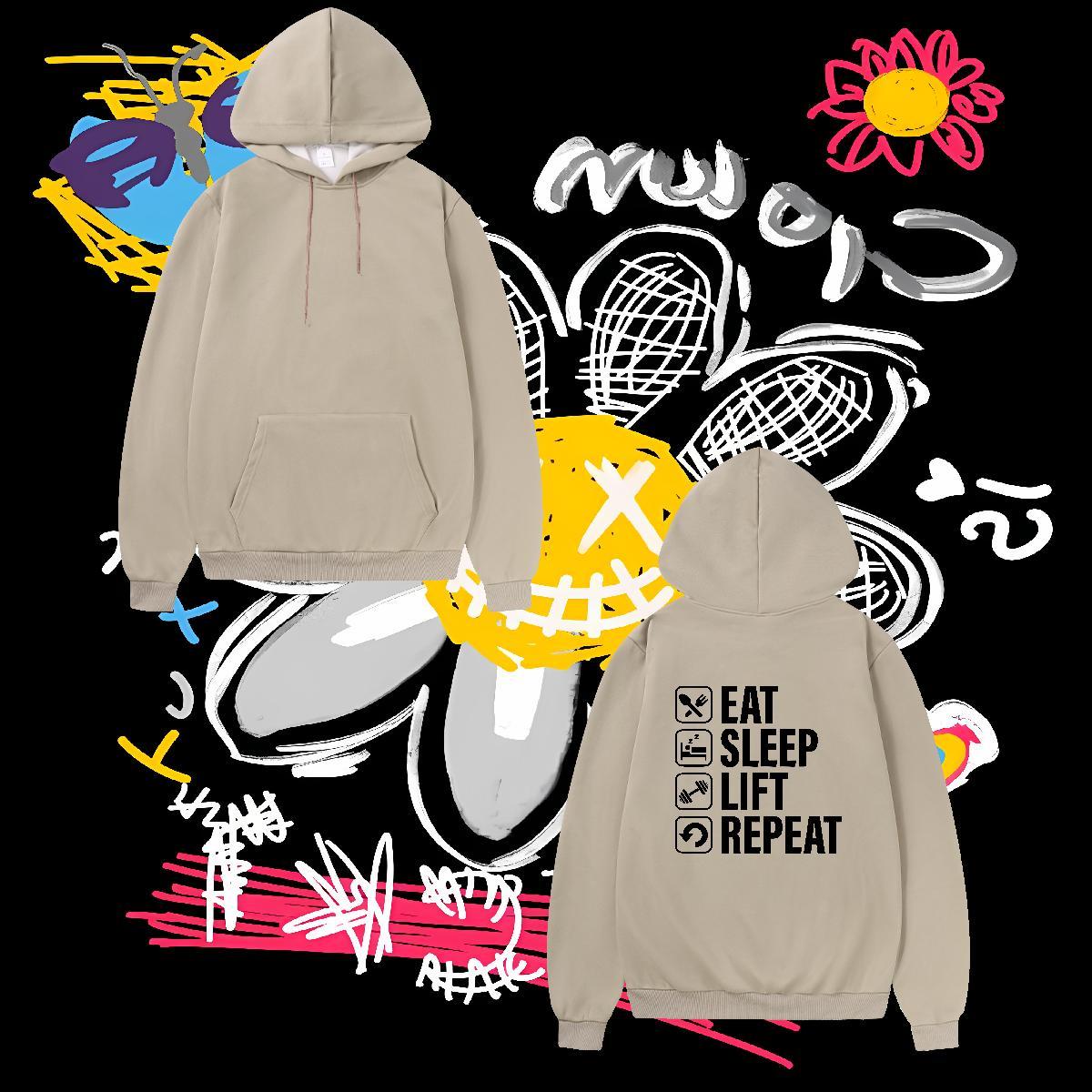 Stylist Hoodie Hooded Collar Long Sleeves High Quality Men Hoodie Custom Printing Pullover Hoodie Sports Casual Velvet Thick