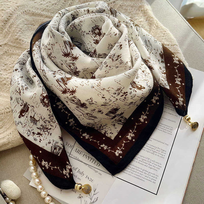 warm Versatile classic scrf Verstile Square scarvesreal a High silk designers Autumn ech nice Neck ece clssic Womens Spring Small scrvesrel scarf Scar