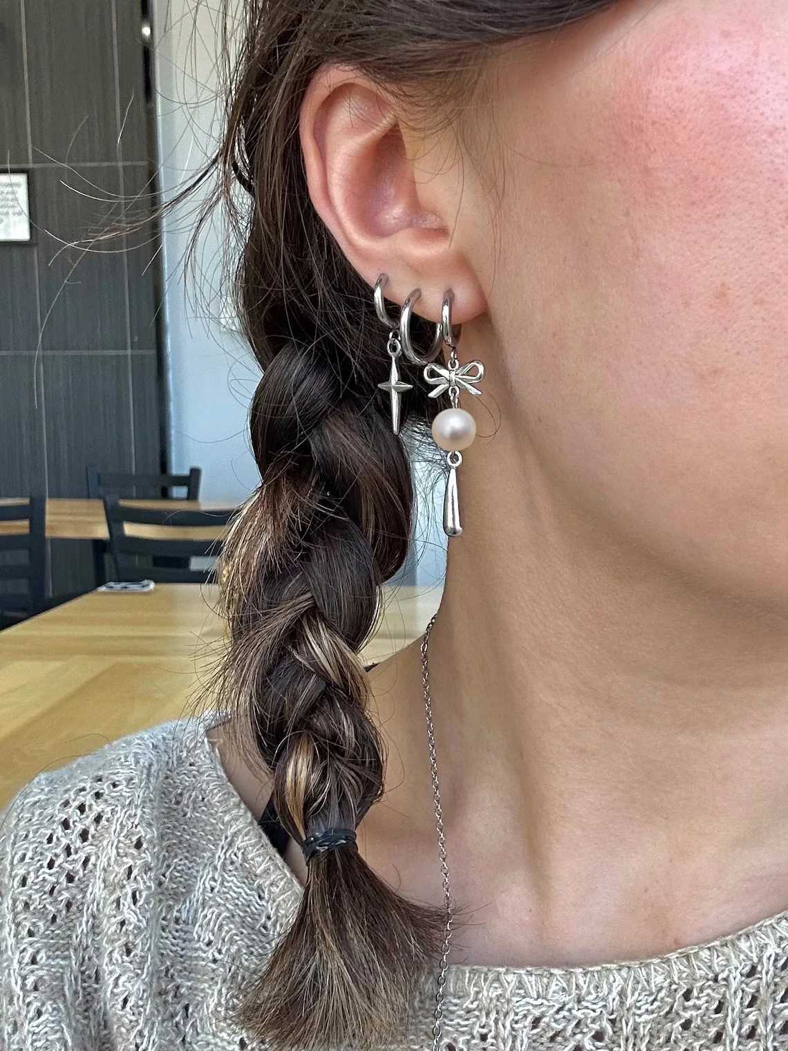 Handmade romantic earrings W241023