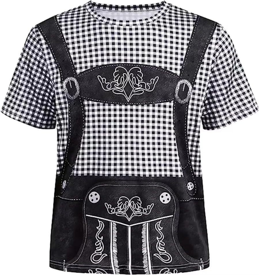 Mens T shirt Funny Fake Suit 3D T Shirt Tuxedo Bow Tie 3D Printed T Shirts for Men Street Hip Hop Short Sleeve Cyberpunk Style Loose Tops tee Casual t