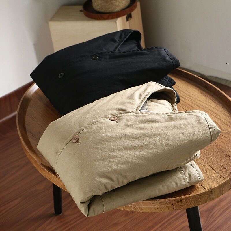 Ma-1 Flight Fly Tactical Winter Spring New Casual Collarless Loose Cotton Clothes Warm Men's Fashion Coat Jacket