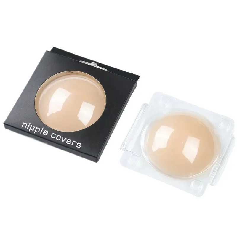 No-glue Solid Nipple Covers Invisible Bra Thin Anti-protrusion Warm Sensation Anti-exposure Chest StickersXJ241024