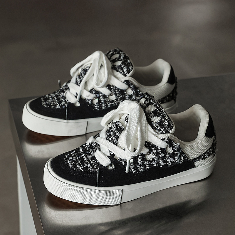 New Student Couple Low Plate Women's Small crowd Sports Leisure Men's Shoes