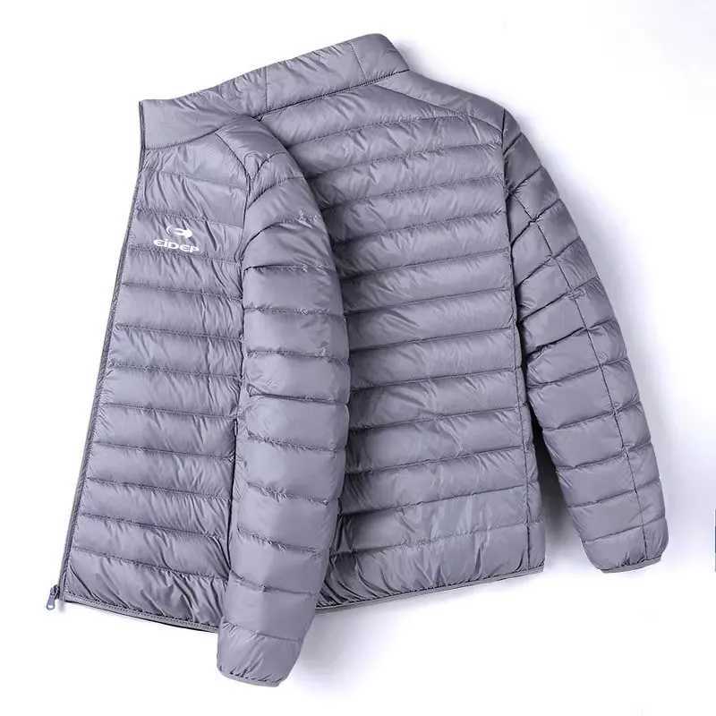 Men's Down Parkas Mens autumn Korean down jacket popular windproof and rainproof jacket outdoor bicycle trend brand Q241023