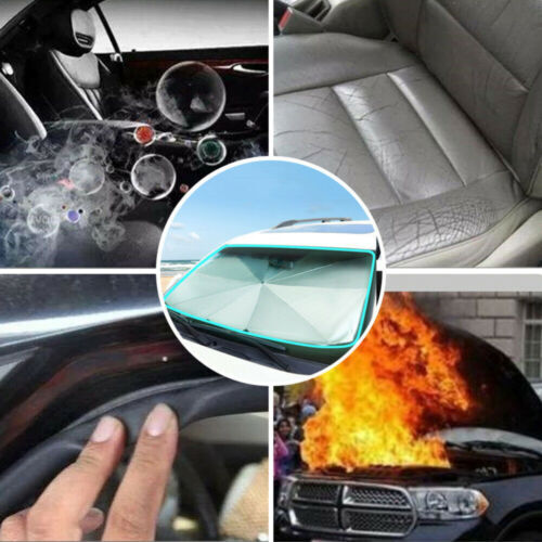 New Car Sunshade Front Window Sun Shade Windshield Cover Visor UV Umbrella Foldable