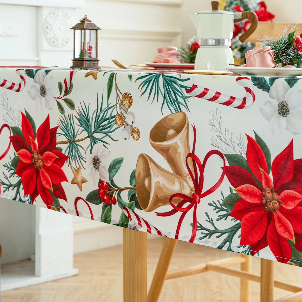 1 Christmas Golden Bell Table 241024